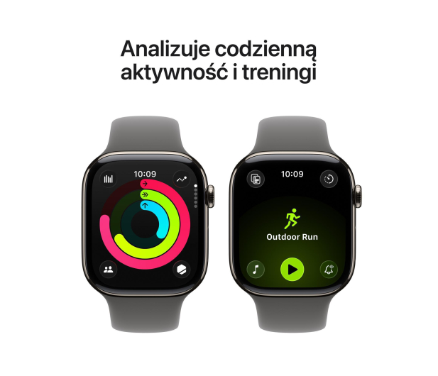 Apple Watch 11 42/Naturalny Tytan/Szary Pasek S/M 5G - 1362419 - zdjęcie 4